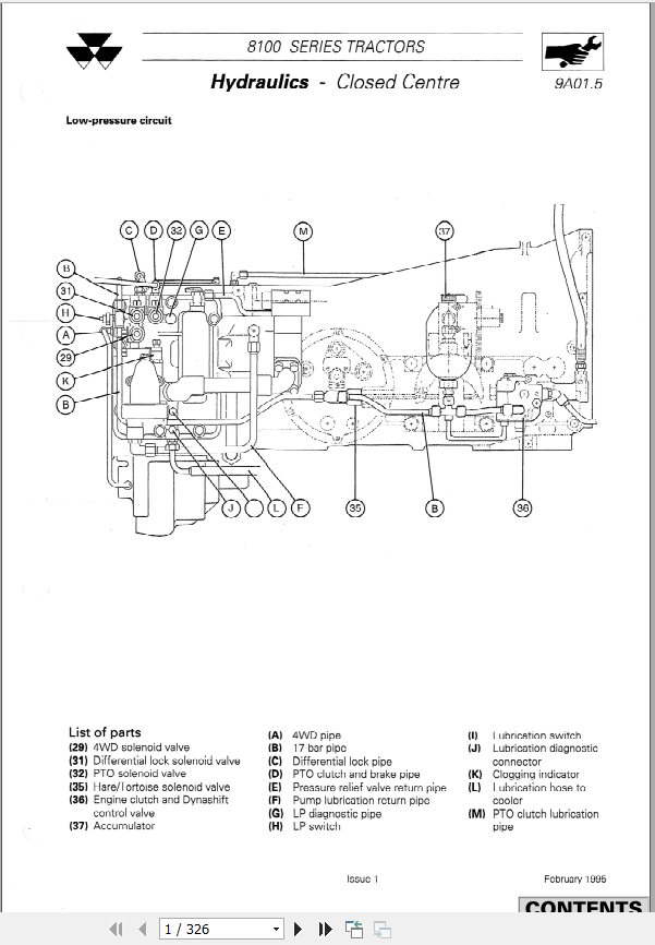 download Massey Ferguson 8100 tractor workshop manual