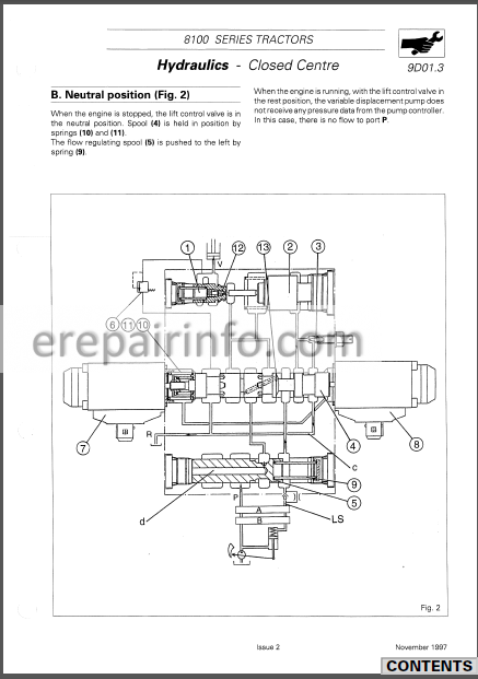 download Massey Ferguson 8100 tractor workshop manual