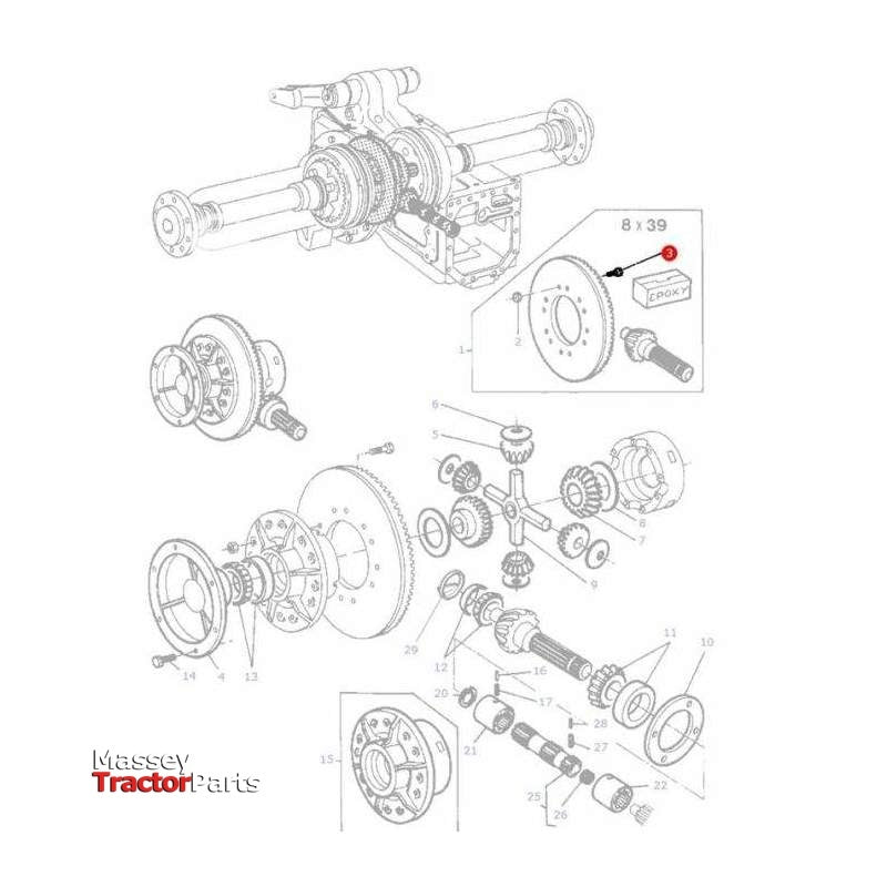 download Massey Ferguson MF255 MF265 MF270 MF275 MF290 tractor workshop manual
