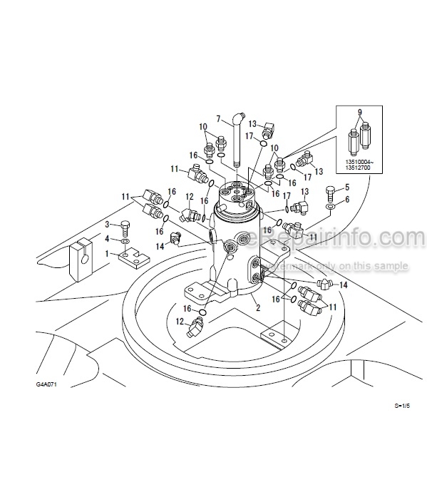 download Takeuchi TB125 TB135 TB145 Compact Excavator able workshop manual